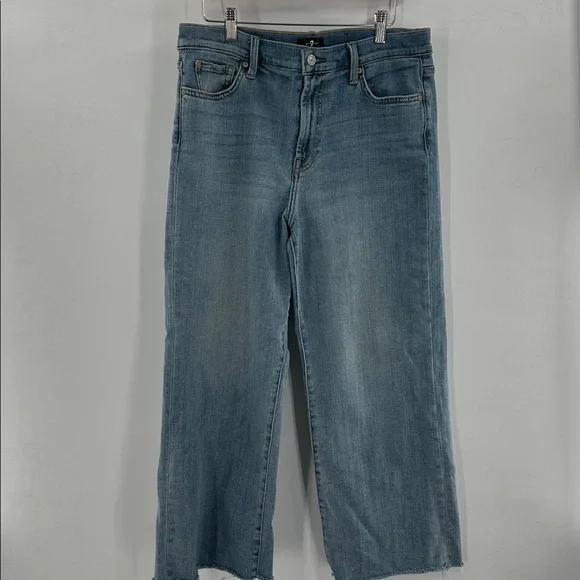 7 For All Mankind Cropped Alexa Jeans 31‎ - Picture 2 of 7
